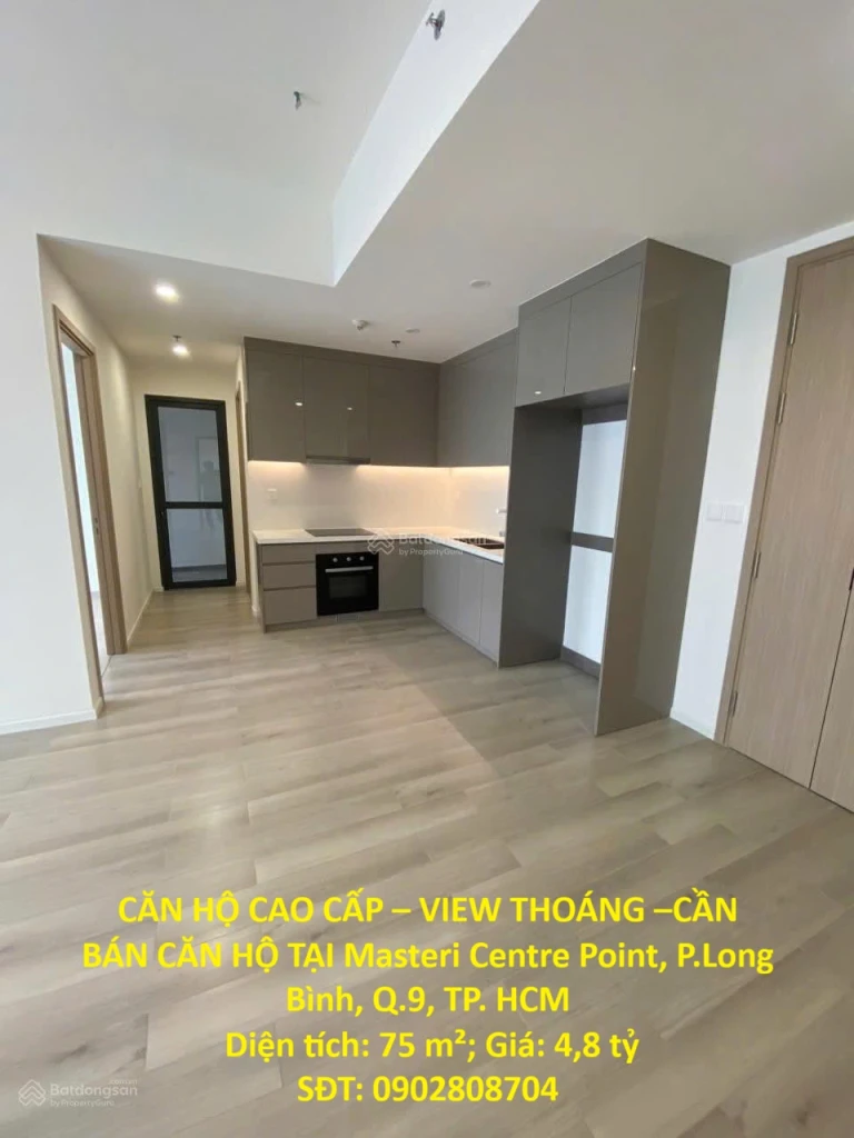 CĂN HỘ CAO CẤP – VIEW THOÁNG –CẦN BÁN CĂN HỘ TẠI Masteri Centre Point, P.Long Bình, Q.9, TP. HCM