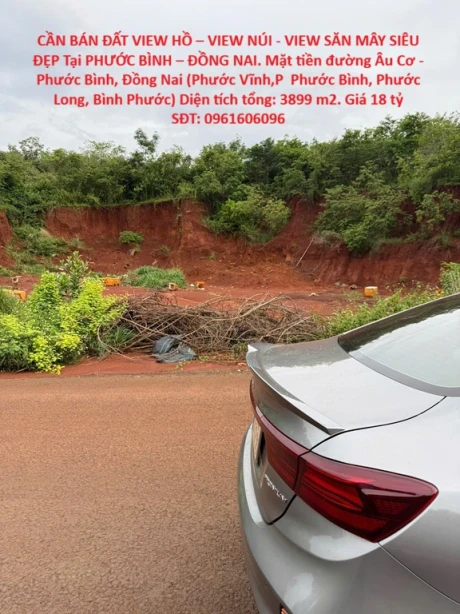 CẦN BÁN ĐẤT VIEW HỒ – VIEW NÚI - VIEW SĂN MÂY SIÊU ĐẸP Tại PHƯỚC BÌNH – ĐỒNG NAI