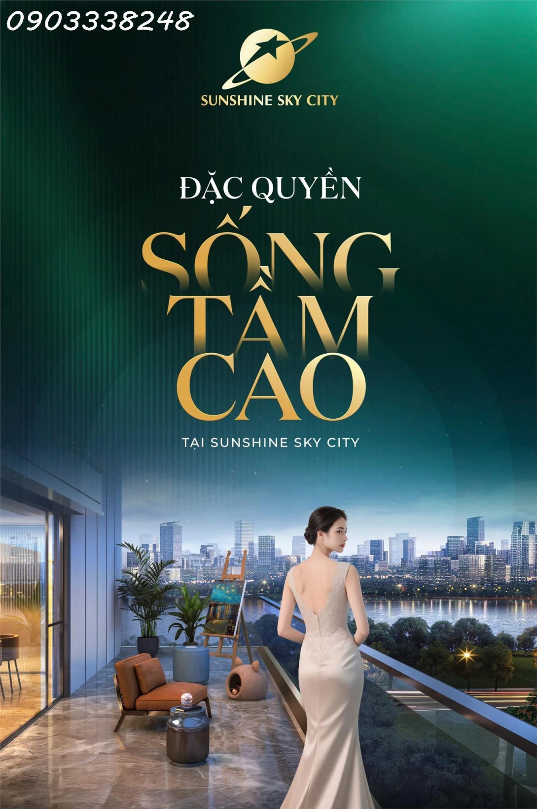 Chiết khấu 1% khi booking sớm V8 tại Sunshine Sky City với giá từ 98 triệu/m2 chưa VAT, KPBT