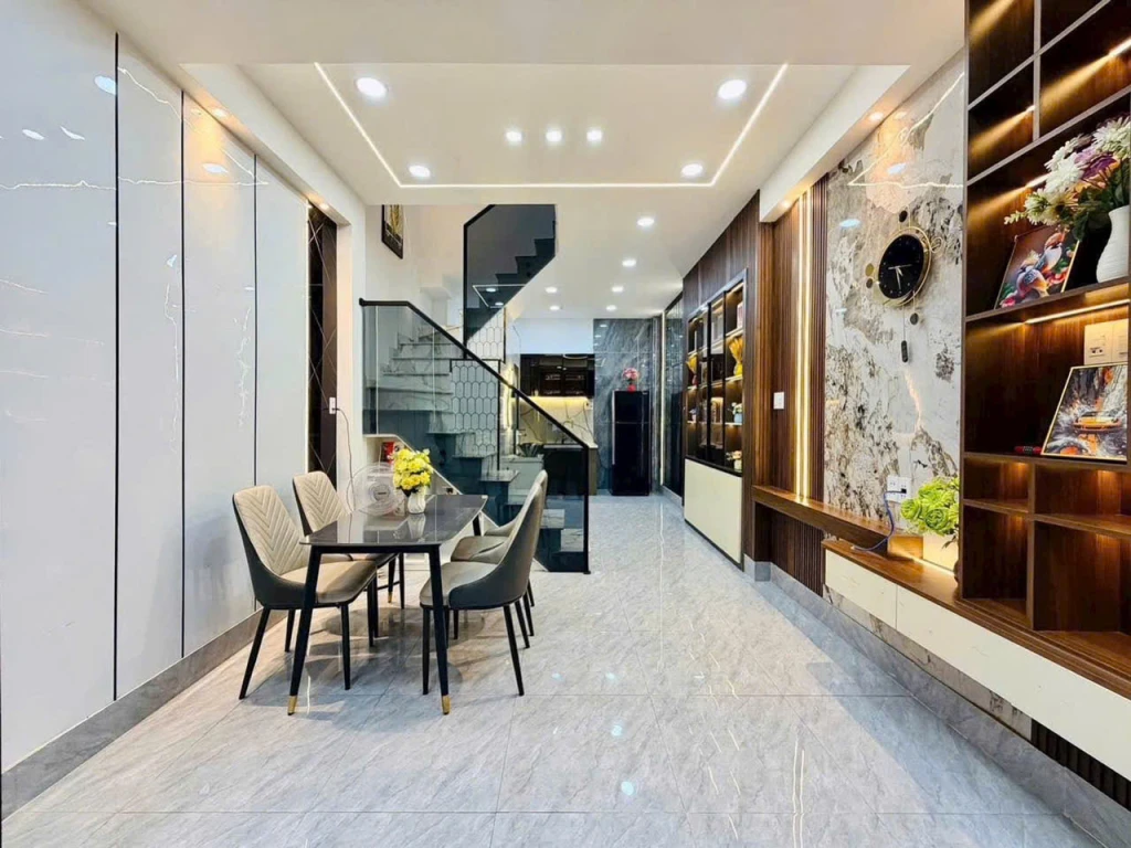 Chỉ nhỉnh hơn 4 tỷ xíu có ngay nhà mới đẹp 2 tầng 27m2 vào ở ngay gần Lottemart Nguyễn Văn Lượng