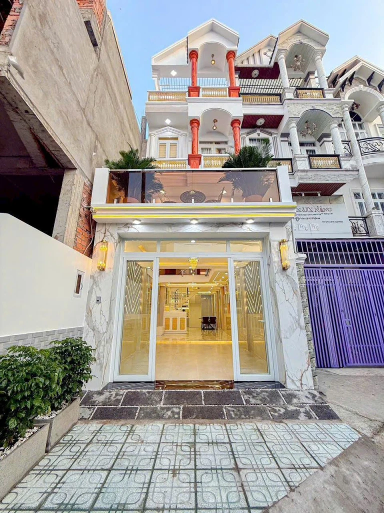 NHÀ HẺM XE HƠI, HUỲNH THỊ ĐỒNG, 4x19M, 5 TẦNG, NỘI THẤT XỊN XÒ