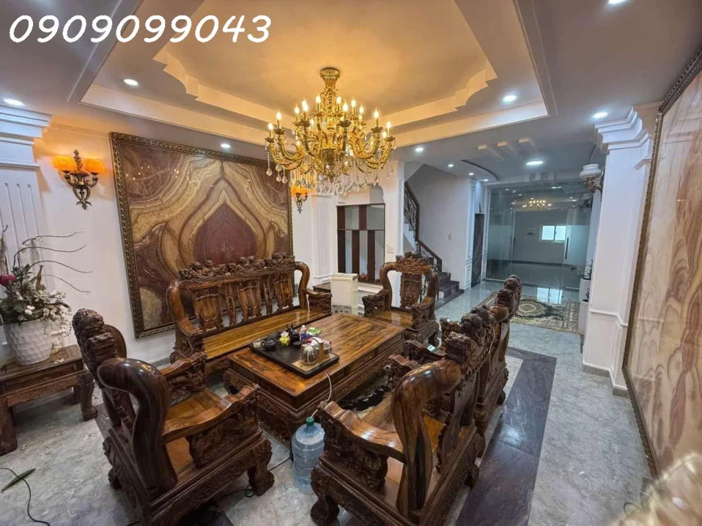 SIÊU PHẨM 6 TẦNG FULL NỘI THẤT SỊN MỊN Ô TÔ TRÁNH-SÁT MẶT TIỀN-THANG MÁY ĐỨC ĐƯỜNG PHAN VĂN TRI PHƯỜNG 5