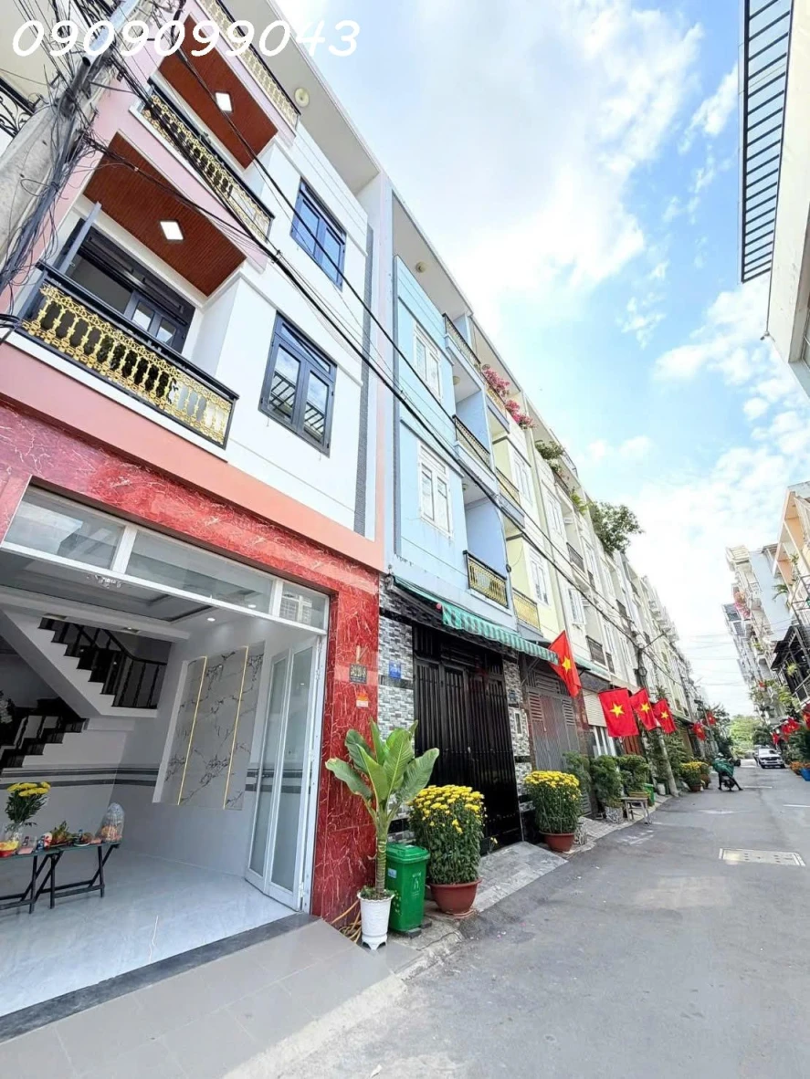 💥 NHÀ MỚI 4 TẦNG – 5PN, 5WC – ĐƯỜNG 7M THÔNG 💥