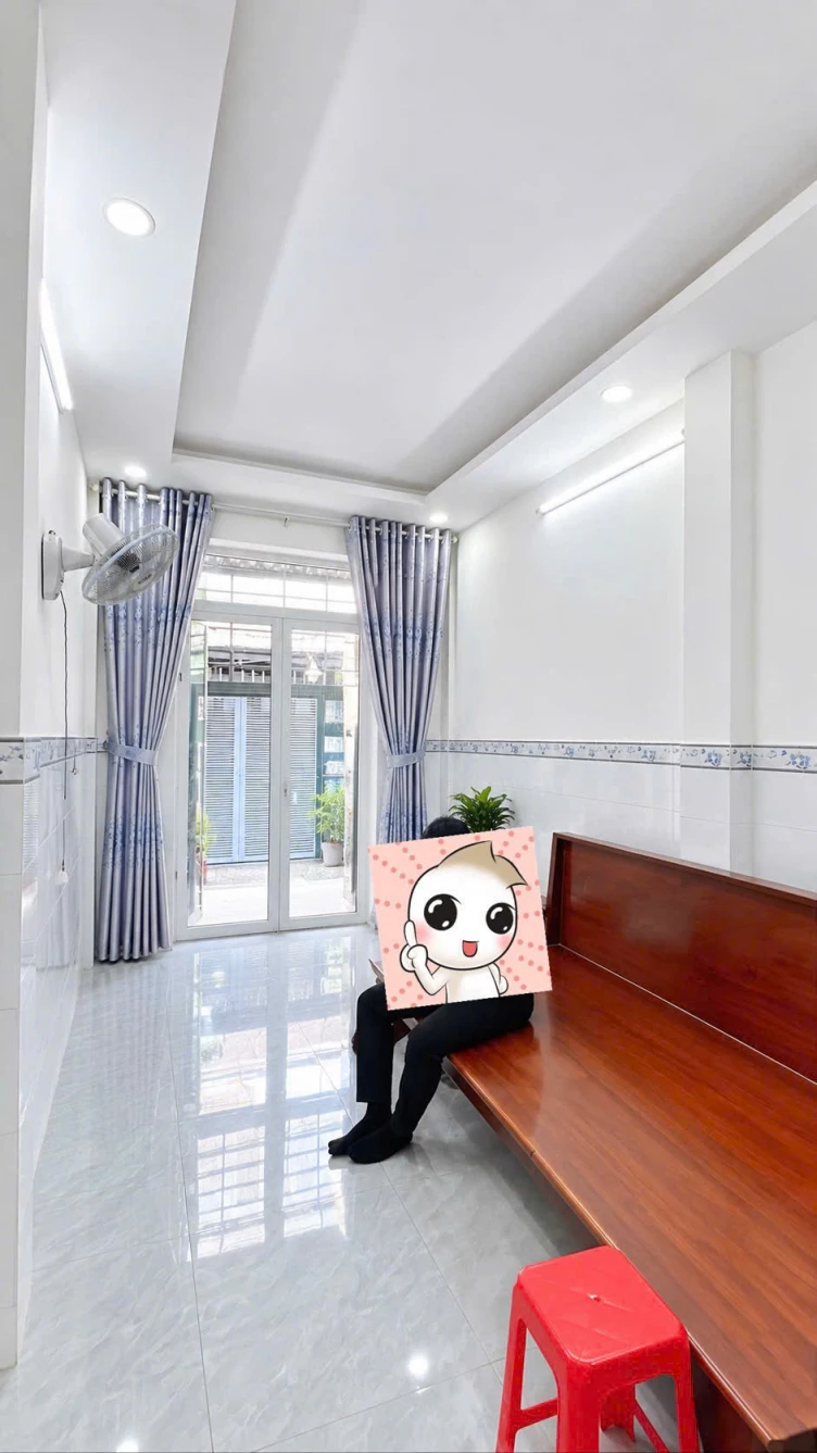 BÁN NHÀ MẶT TIỀN HẺM THÔNG 

20 Thước thông Vĩnh Khánh Hoàng Diệu – QUẬN 4