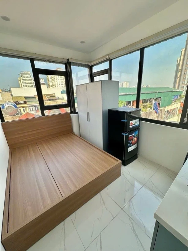 Bán ccmn lương khánh thiện 7 tầng thang máy long lanh gần ô tô hoàng mai