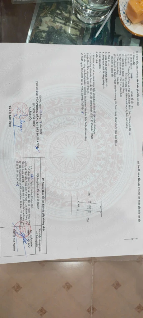 BÁN ĐẤT TẠI QUYẾT TIẾN – VÂN CÔN, HOÀI ĐỨC, HÀ NỘI