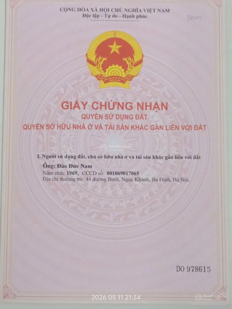 Chính chủ bán nhanh 43,9m2 đất thổ cư áp góc ngã tư, đường nhựa 10m và 15m tại Đông Anh