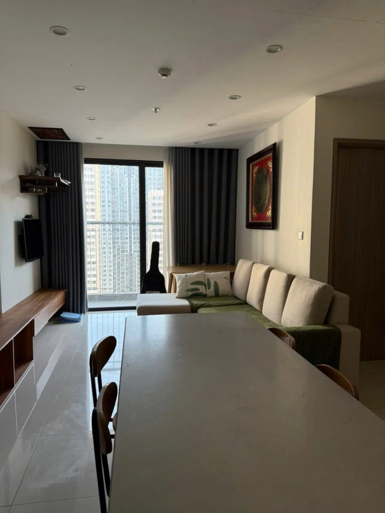 CHO THUÊ CĂN HỘ 2 PHÒNG NGỦ + 1 TẠI VINHOMES SMART CITY – FULL NỘI THẤT, VÀO Ở NGAY
