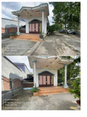 Bán nhà mặt phố  Đường 11 Phú Xuân Nhà Bè 117,6m2 giá 6,5 tỷ – giá rẻ hiếm có