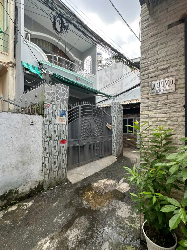 BÁN NHÀ KHU PHỐ 3 TÂN HƯNG, QUẬN 7 – PHÁP LÝ RÕ RÀNG, PHONG THỦY TỐT