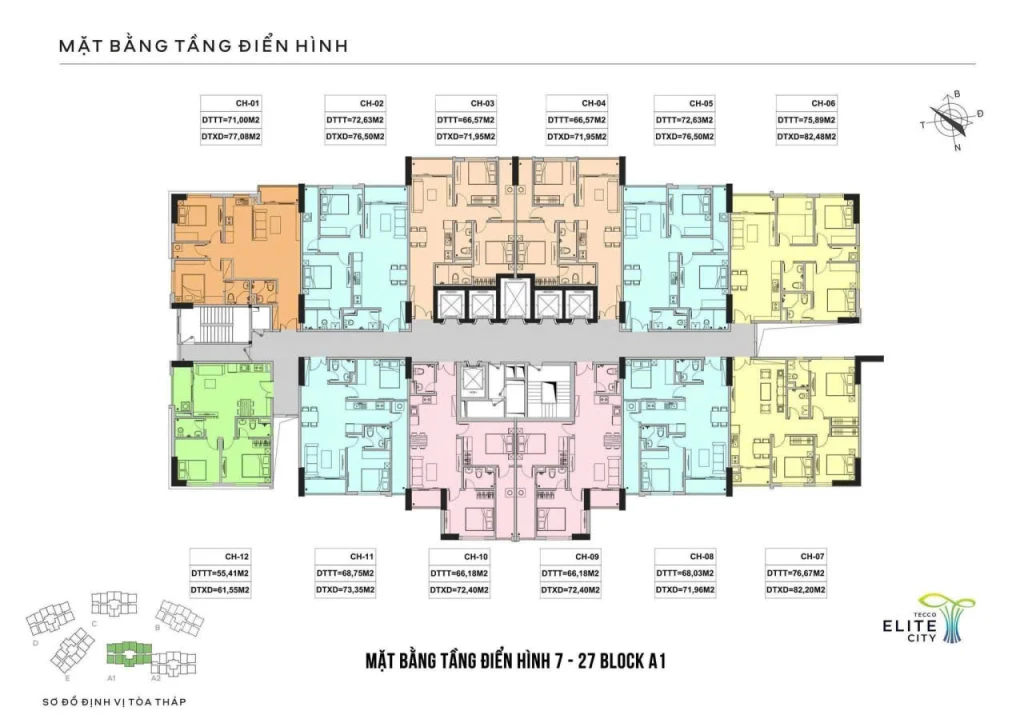 Tecco – Căn hộ đáng cân nhắc trong tầm giá dưới 2,12 tỷ