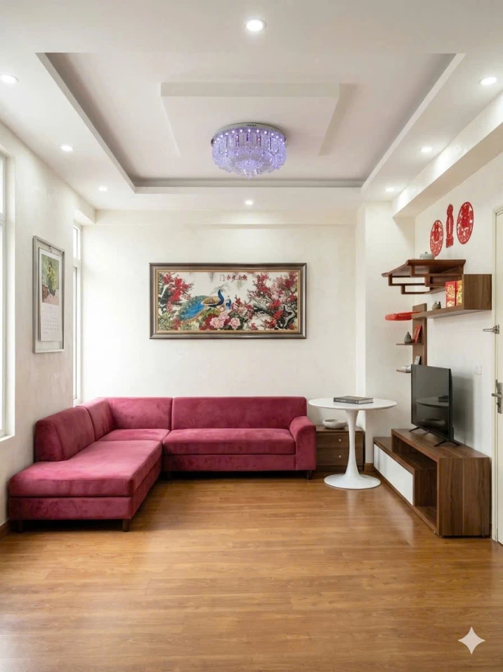 Chính chủ bán căn hộ 2PN 2VS chung cư Tân Tây Đô - Hướng Đông Nam cực mát - Sổ đỏ, ở ngay cực đẹp