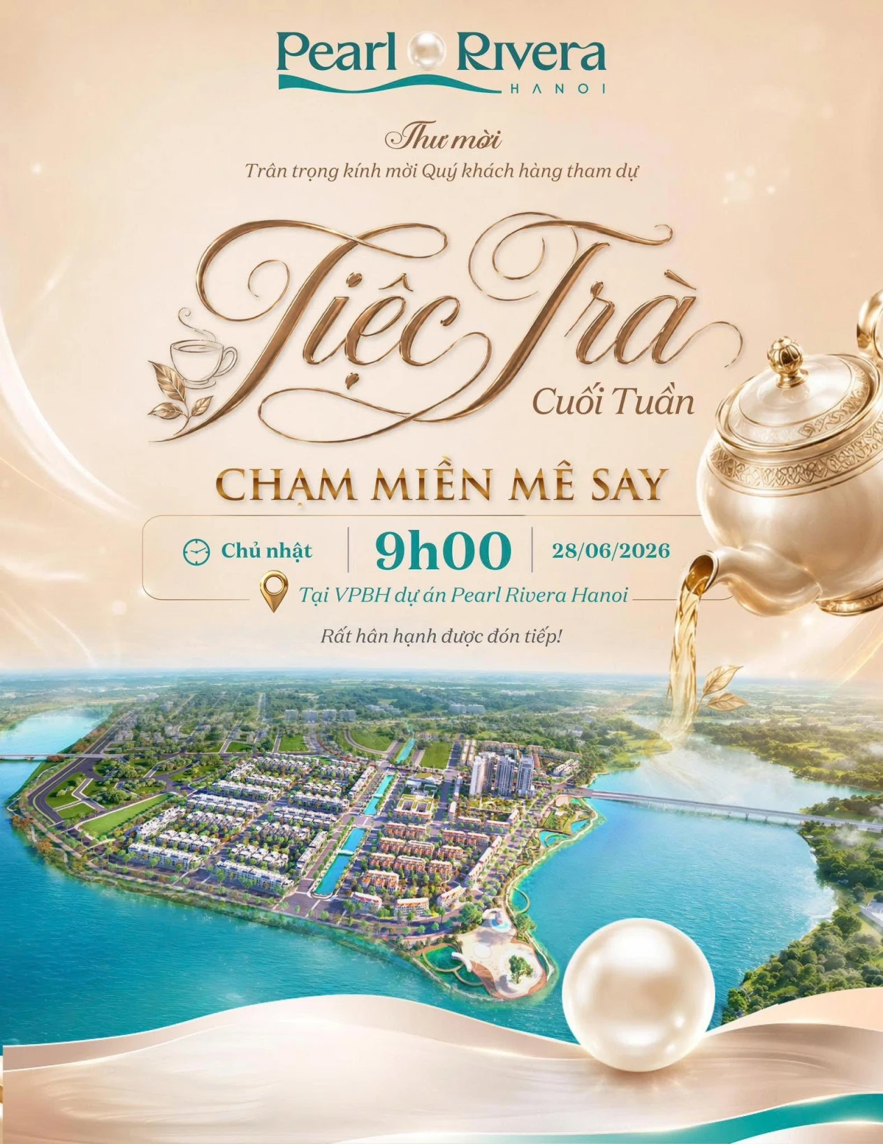 TIỆC TRÀ CUỐI TUẦN - PEARL RIVERA