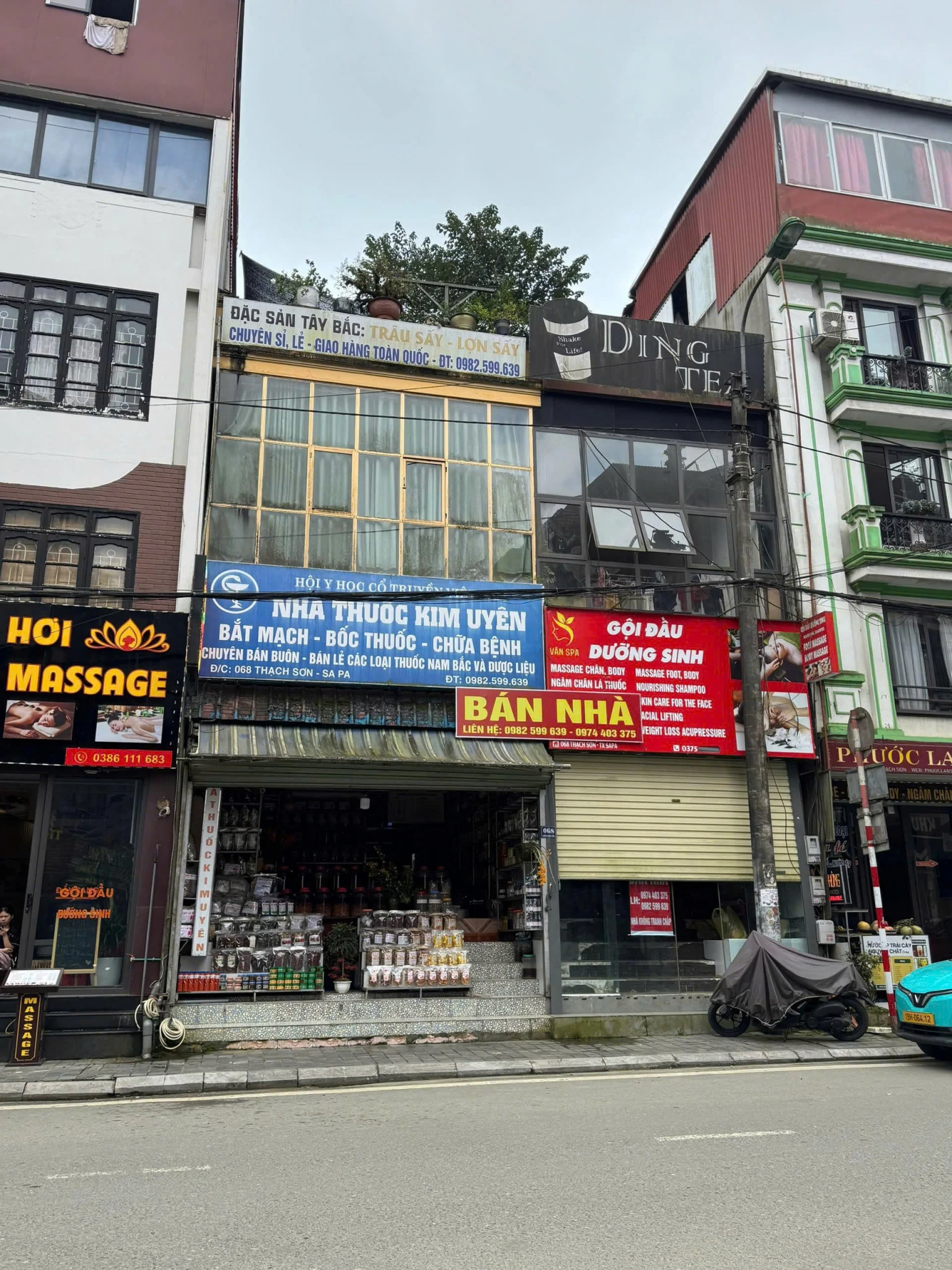 BÁN NHÀ ĐẤT MẶT PHỐ 068 THẠCH SƠN, PHƯỜNG SA PA, LÀO CAI – 166 M² – GIÁ 38 TỶ