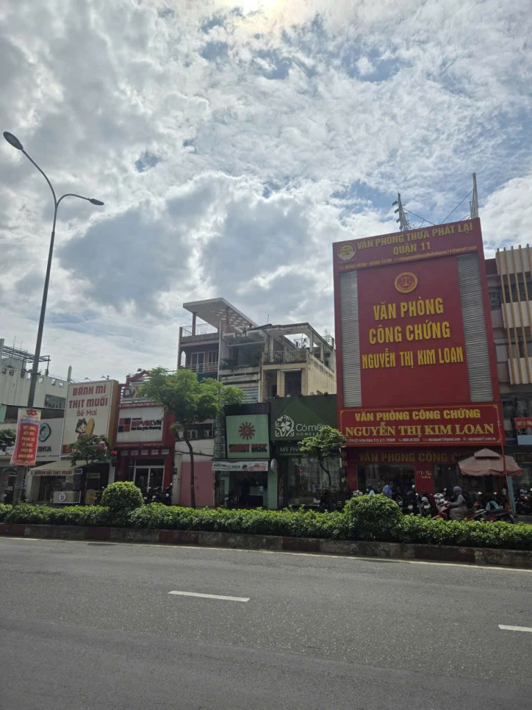 CẦN BÁN MẶT TIỀN CÁCH MẠNG THÁNG 8 – PHƯỜNG 5, QUẬN TÂN BÌNH