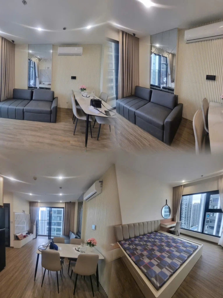 CHO THUÊ CĂN HỘ 2PN FULL NỘI THẤT – THE MIAMI, VINHOMES SMART CITY