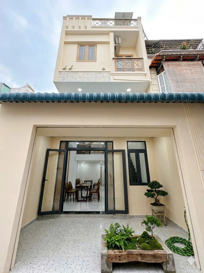 GIẢM 200TR– CÒN  5.2 TỶ– NHÀ MỚI 4.5x12– LÔ NHÌ HUỲNH TẤN PHÁT– SÁT TRẦN XUÂN SOẠN QUẬN 7.