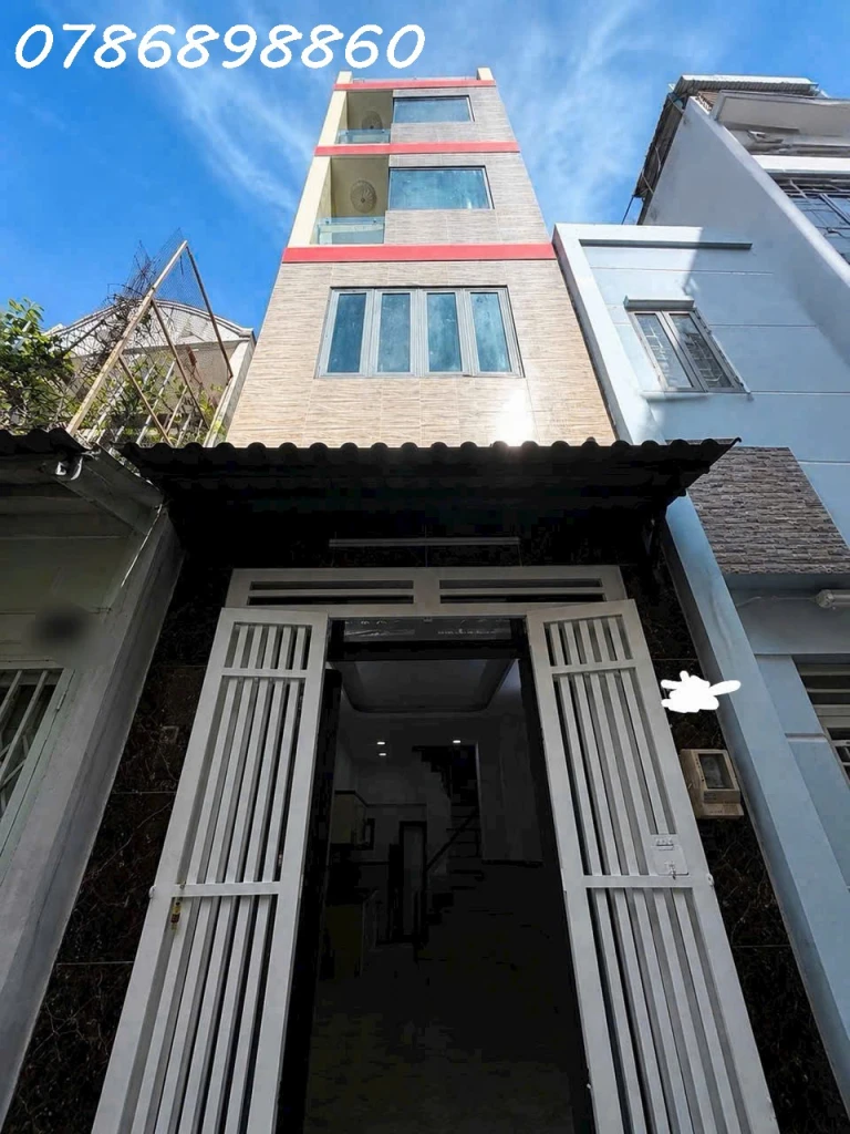 SIÊU PHẨM NHÀ PHỐ QUẬN 8 – HẺM XE HƠI THÔNG – NHÀ MỚI ĐẸP LUNG LINH