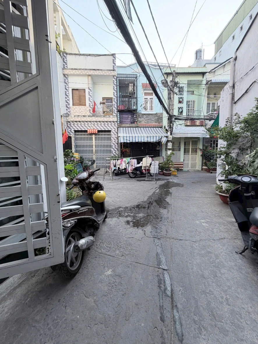 BÁN NHÀ MỚI ĐẸP 1 LẦU HẺM XE HƠI ÂU DƯƠNG LÂN, P.3, QUẬN 8