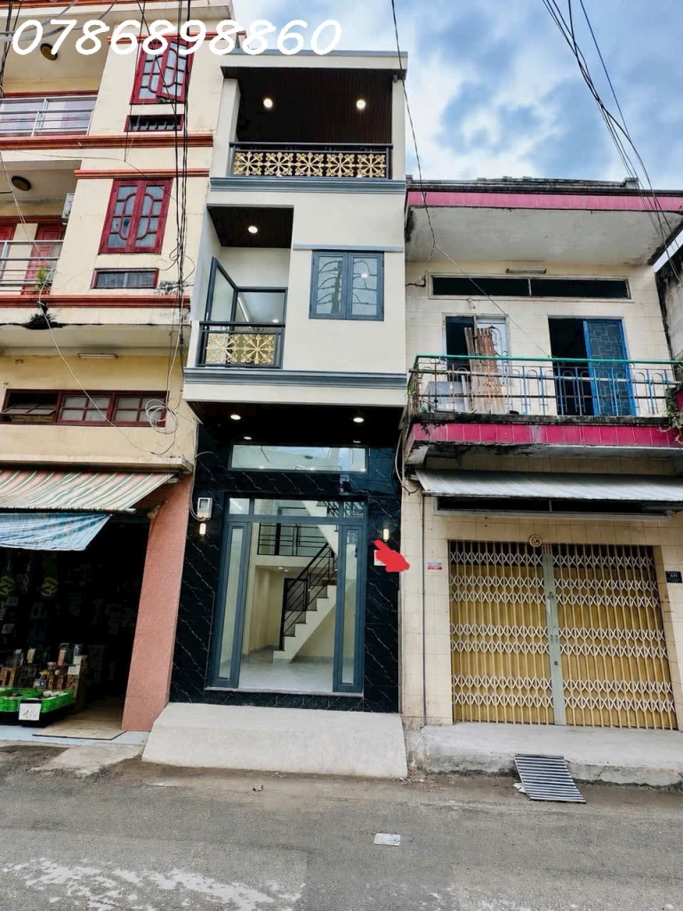 NHÀ MẶT TIỀN HẺM XE HƠI 8M – 502 HUỲNH TẤN PHÁT – VỪA Ở VỪA KINH DOANH – CHỈ 4,89 TỶ!