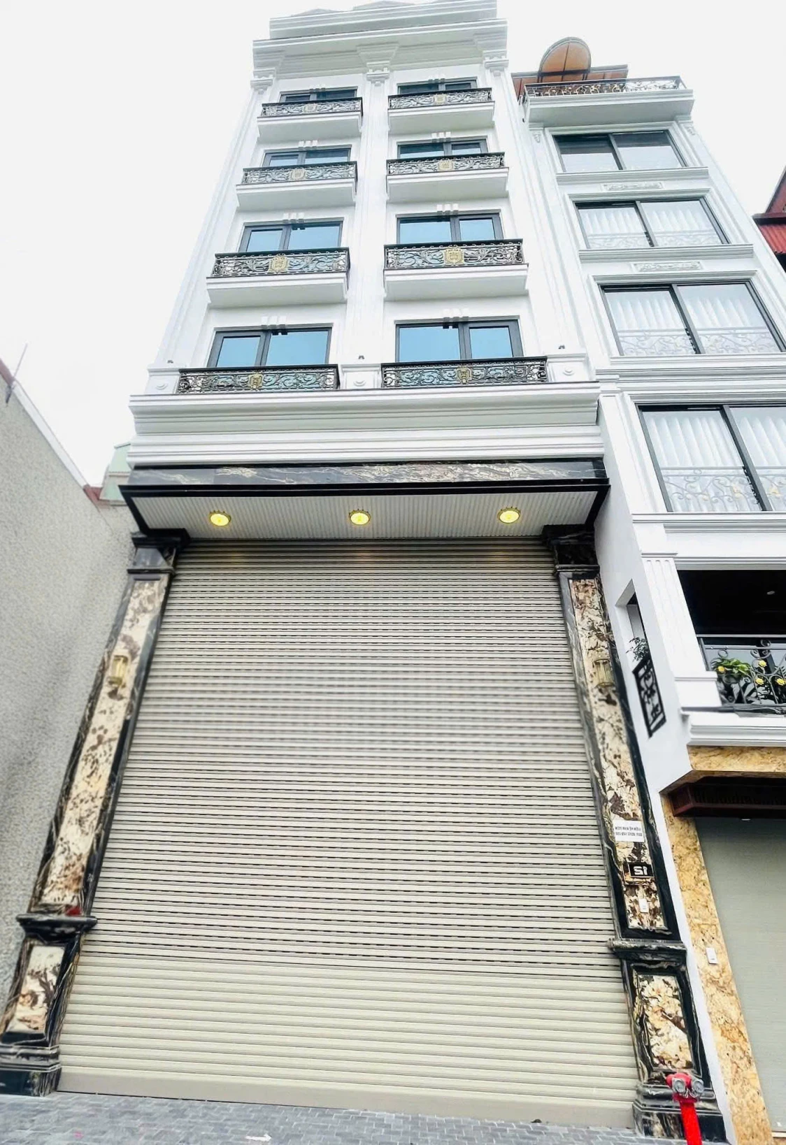 Cho thuê nhà, 99m2- 6T, Nguyễn Trường Tộ, Hàng Than, Trấn Vũ -48 tr
