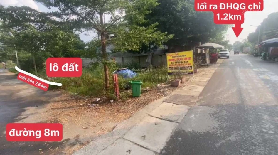 Bán đất ĐồngTrạng Hoà Lạc gần khu Công Nghệ Cao và ĐH FPT giá 2,6 tỷ. LH 033.999.8988