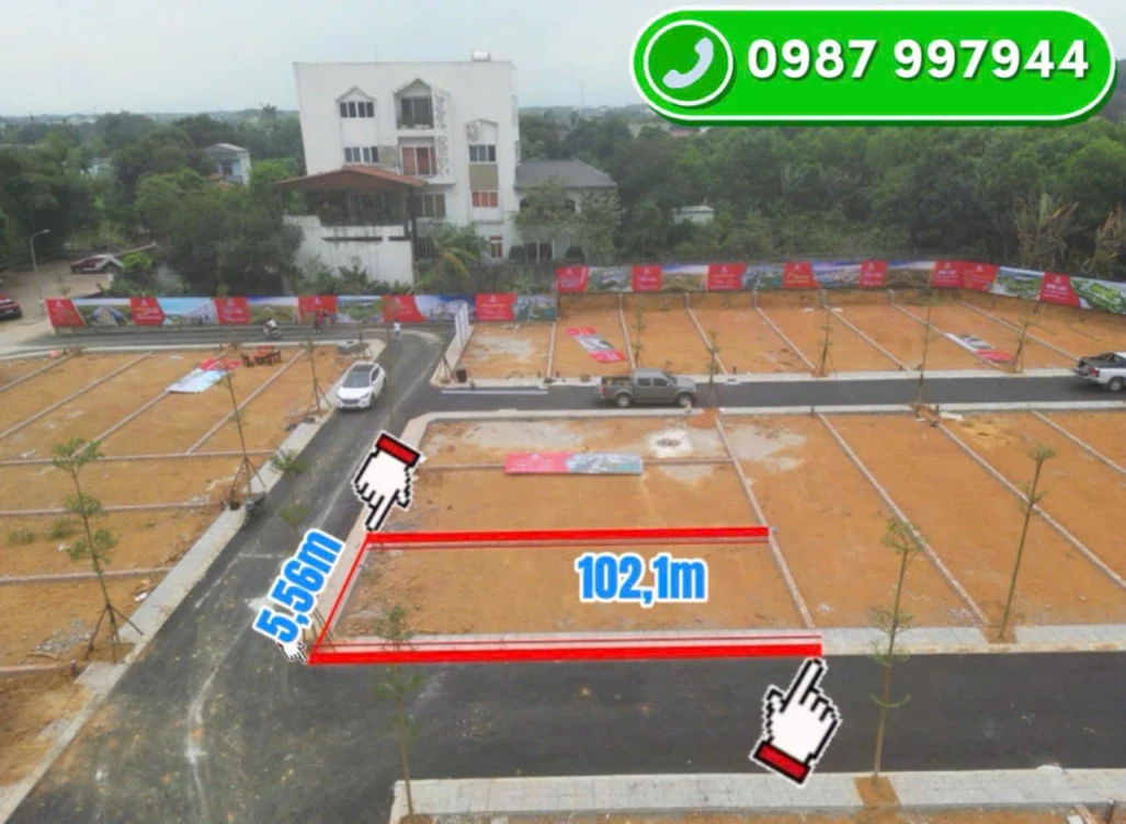 HOT - LÔ GÓC 2 MẶT TIỀN SIÊU HIẾM GẦN TRƯỜNG ĐHQG, FPT TẠI HOÀ LẠC– KHÔNG CÓ LÔ THỨ 2