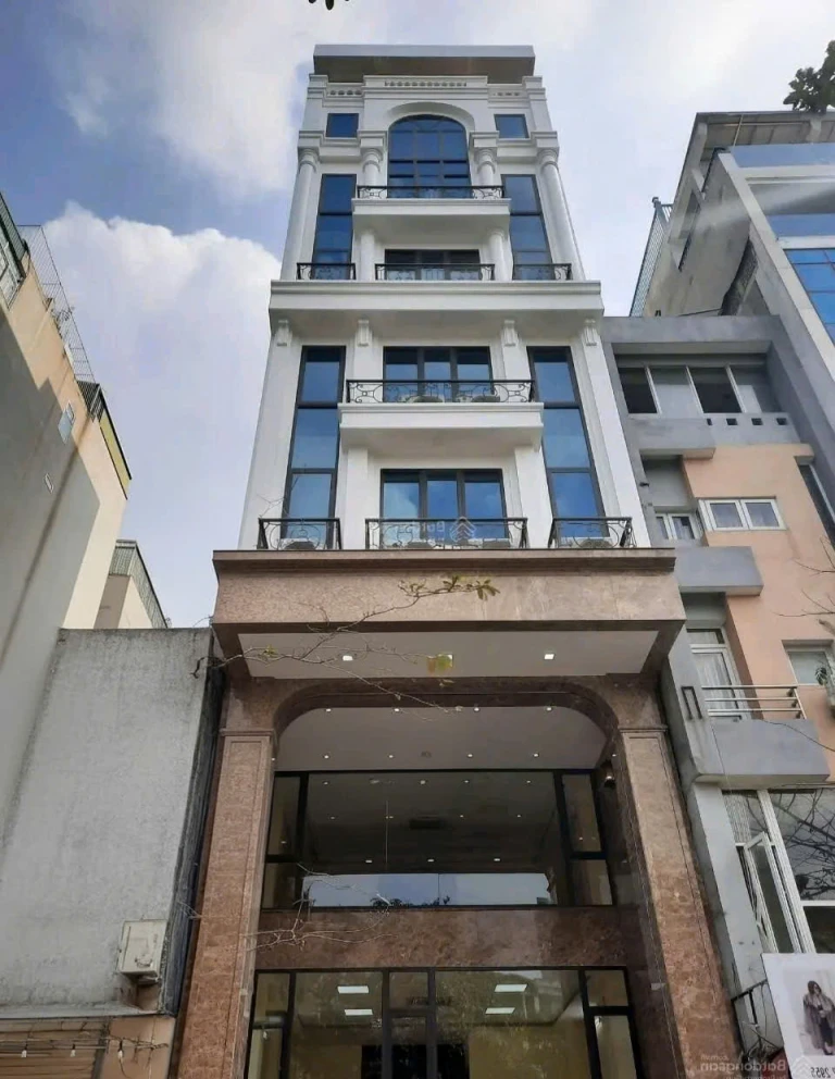 Cho thuê nhà, 142m2_ 7T; Lý Thường Kiệt, Bà Triệu, Ngô Quyền -73 tr