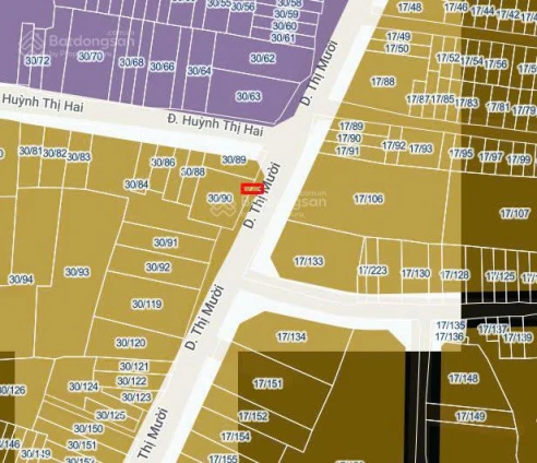 BÁN NHÀ MẶT TIỀN DƯƠNG THỊ MƯỜI, PHƯỜNG TÂN CHÁNH HIỆP, QUẬN 12 – GIÁ 6,3 TỶ