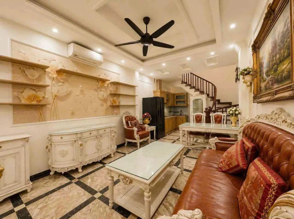 🔥 NHÀ ĐẸP ĐÀM QUANG TRUNG – NGÕ THÔNG – CHỈ 30M RA MẶT PHỐ  40M² x 5 TẦNG  FULL NỘI THẤT  GIÁ 8,X TỶ