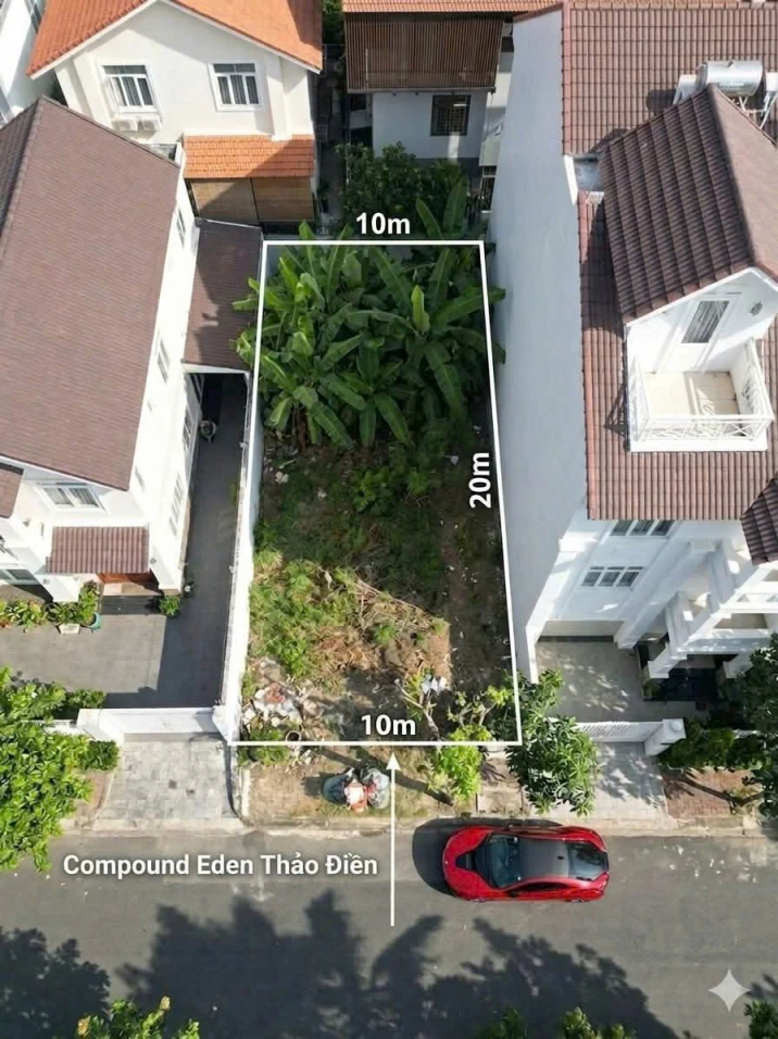 [Hàng Hiếm] 63 Tỷ Đất Xây Villa Compound Eden Thảo Điền,  Quận 2 TP HCM.