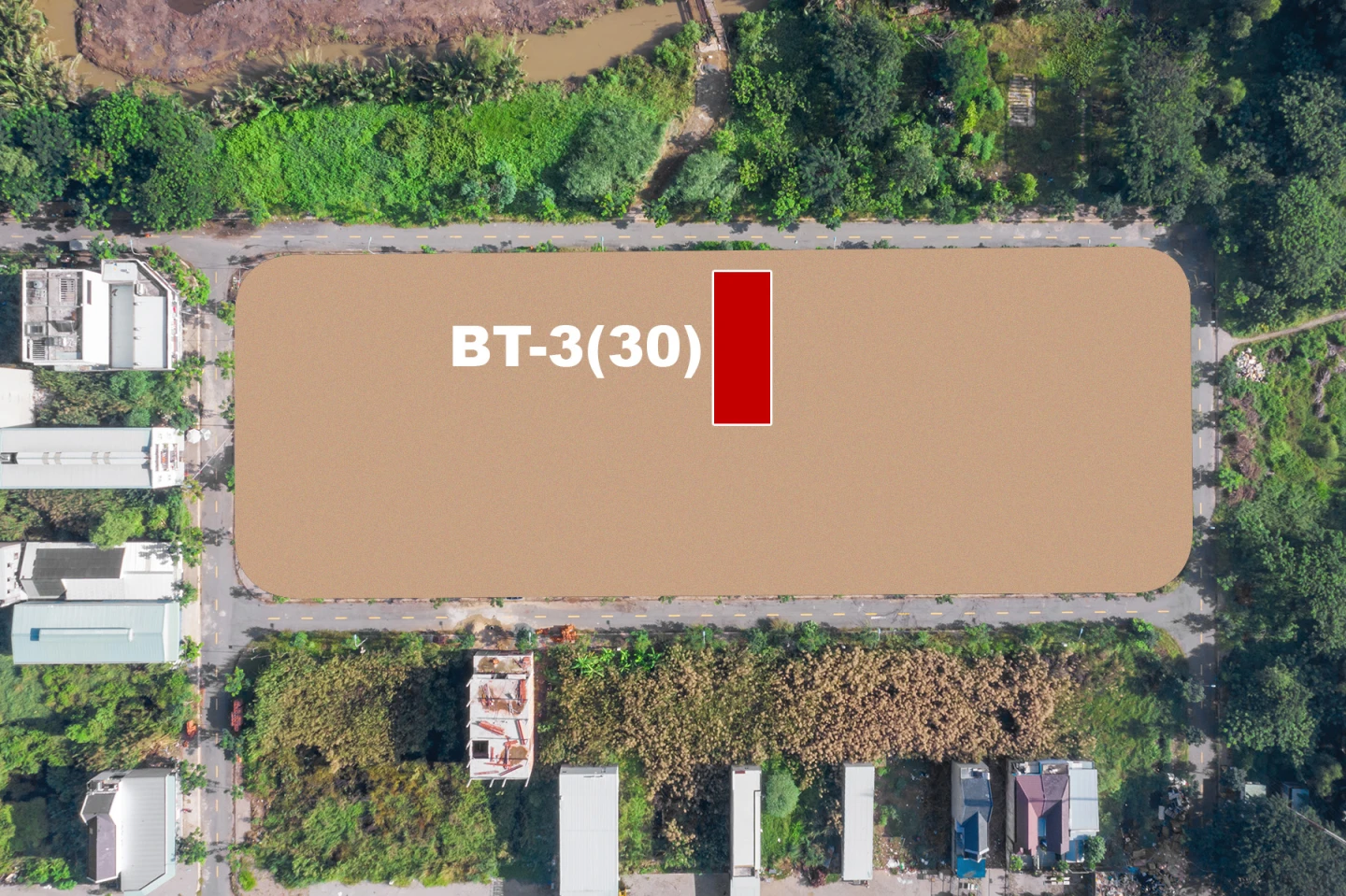 Sở hữu nền BT3-30 KDC Long Hậu [SHR] – H.Bắc – View sông