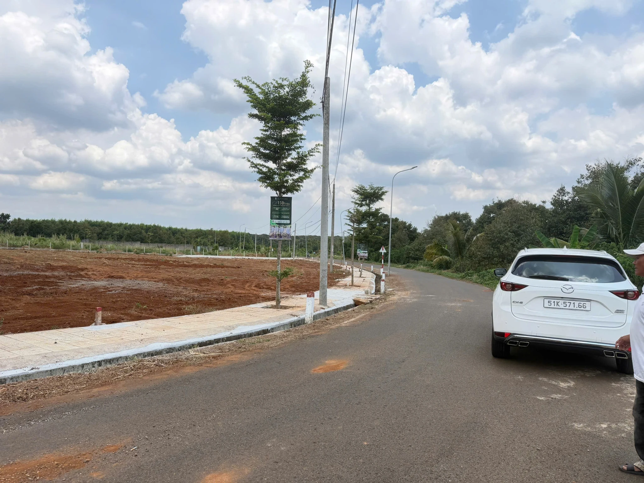 154m2 Đất Xà Bang,Mặt tiền đường nhựa, 80m2 thổ cư