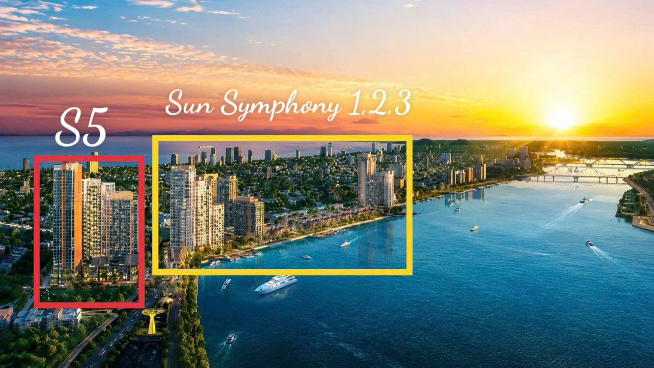 Chỉ 2 tỷ sở hữu ngay căn hộ mặt sông Hàn Sun Symphony 5, Thanh toán giàn trãi trong 4 năm