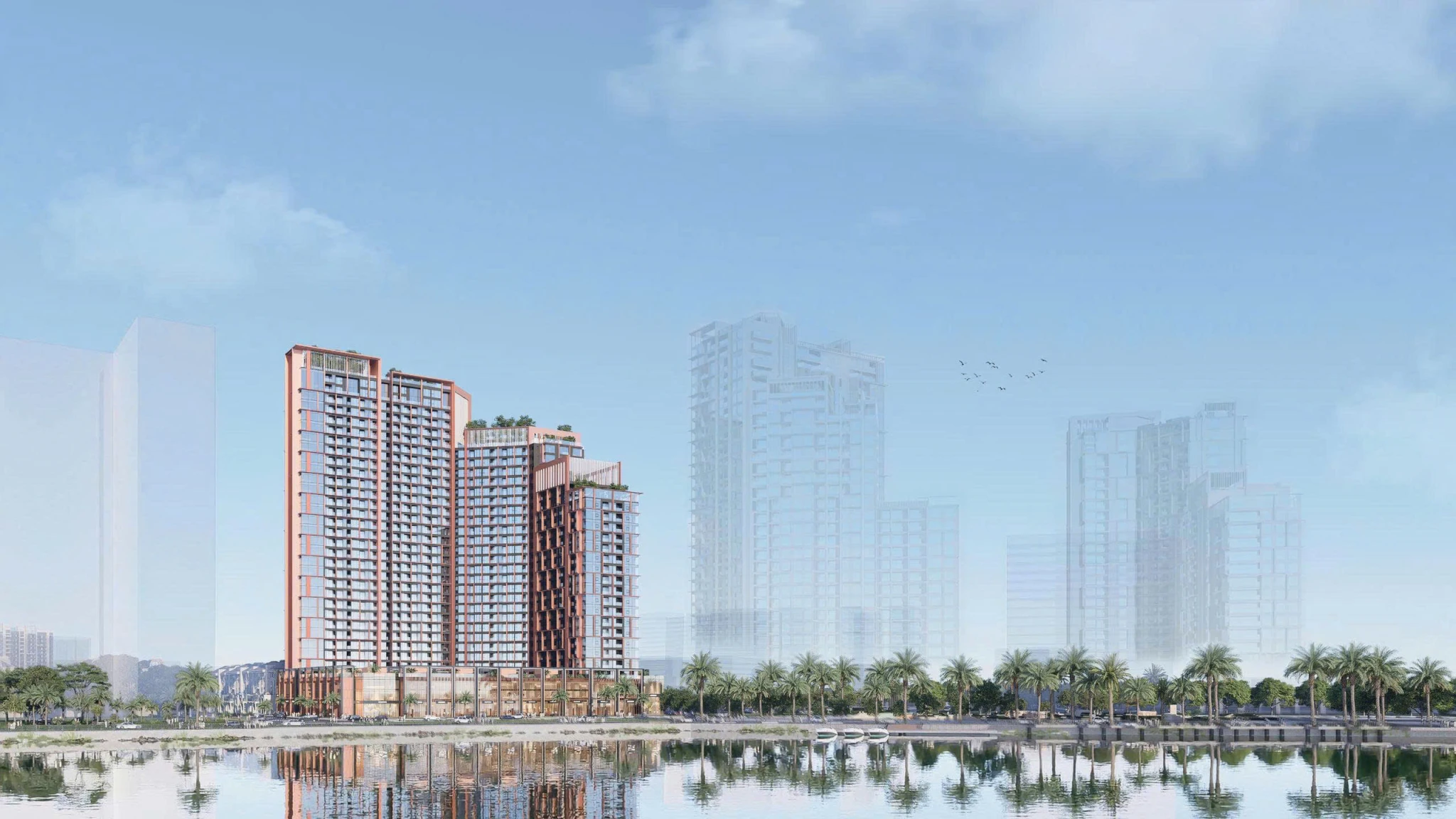Căn hộ view trực diện sông Hàn Sun Symphony giá tốt nhất thị trường, cho thuê 40tr/tháng