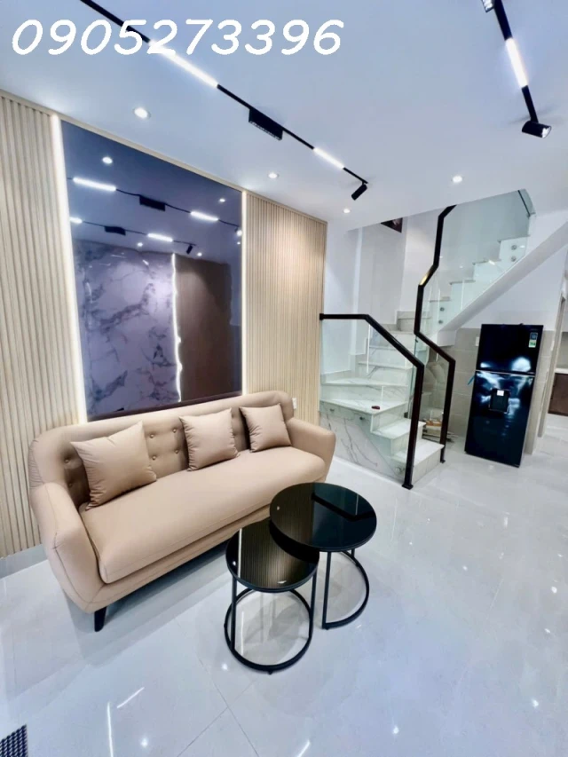 CHỈ 4.55 TỶ - KHU BÀU CÁT TÂN BÌNH - DTSD 52M2 ( 3 x 9) - KHÁCH CHỈ VIỆC XÁCH VALI VÀO Ở