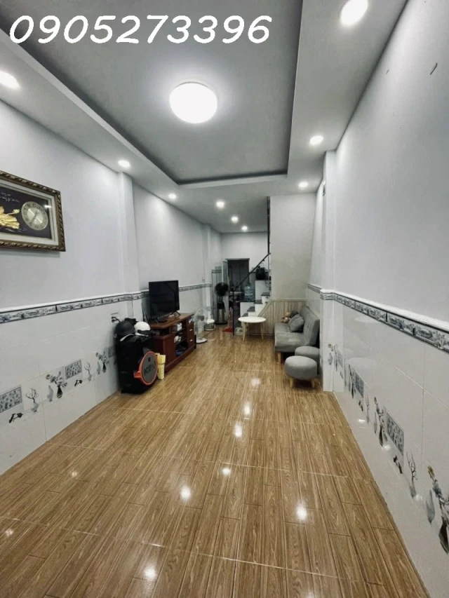 SÁT XE HƠI LLQ TÂN BÌNH - 3 TẦNG BTCT 3 x 10 - DTSD 90M2 3PN 3WC - KHÔNG LỘ GIỚI QUY HOẠCH - CHỈ 3.79 TỶ