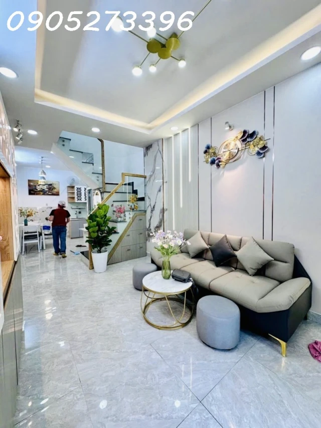 NHÀ ĐẸP HUỲNH VĂN NGHỆ – P.15 TÂN BÌNH – CHỈ 3.85 TỶ