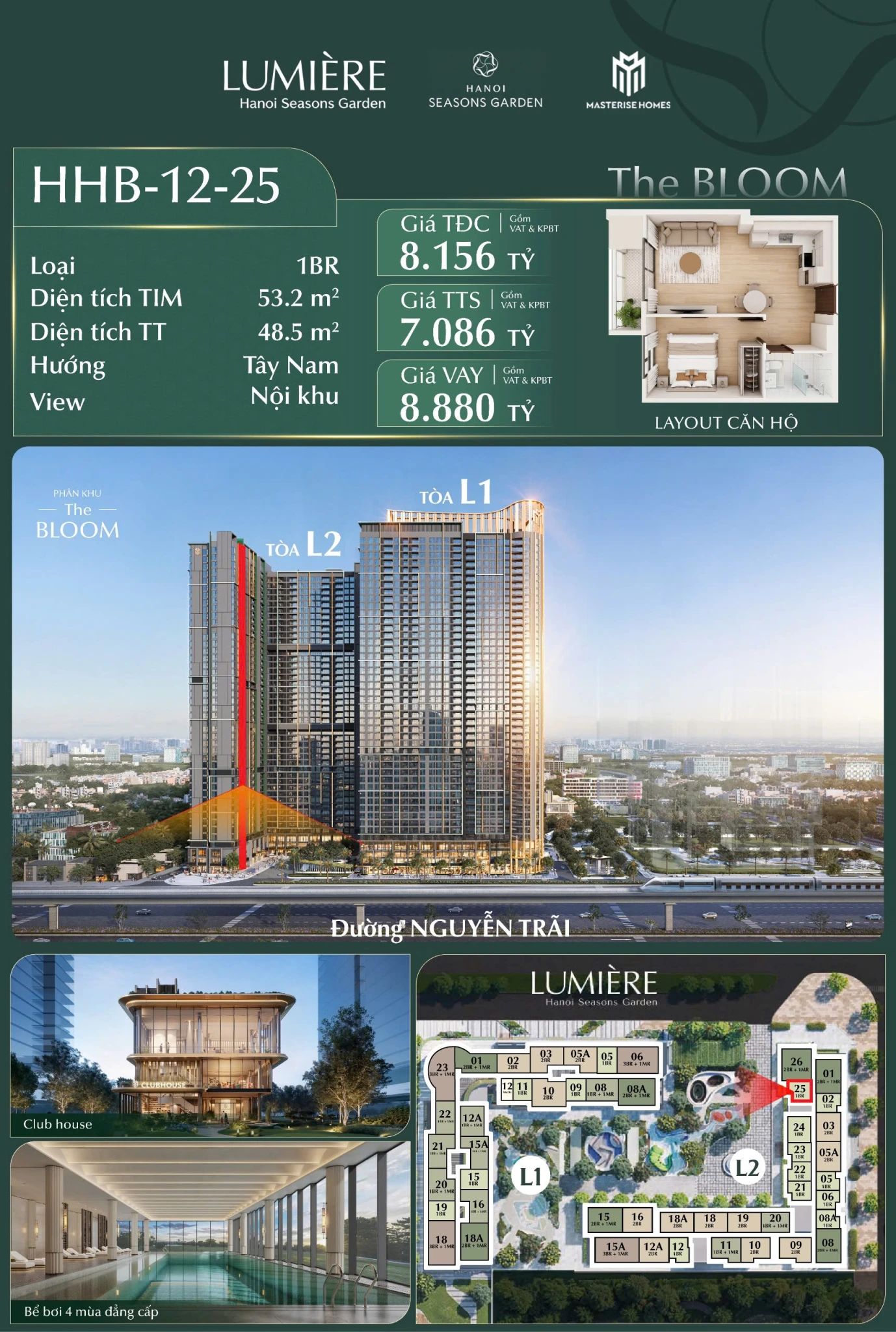 HHB-12-25  THE BLOOM – CHỐN BÌNH YÊN NỞ HOA GIỮA PHỐ THỊ NÁO NHIỆT🌿