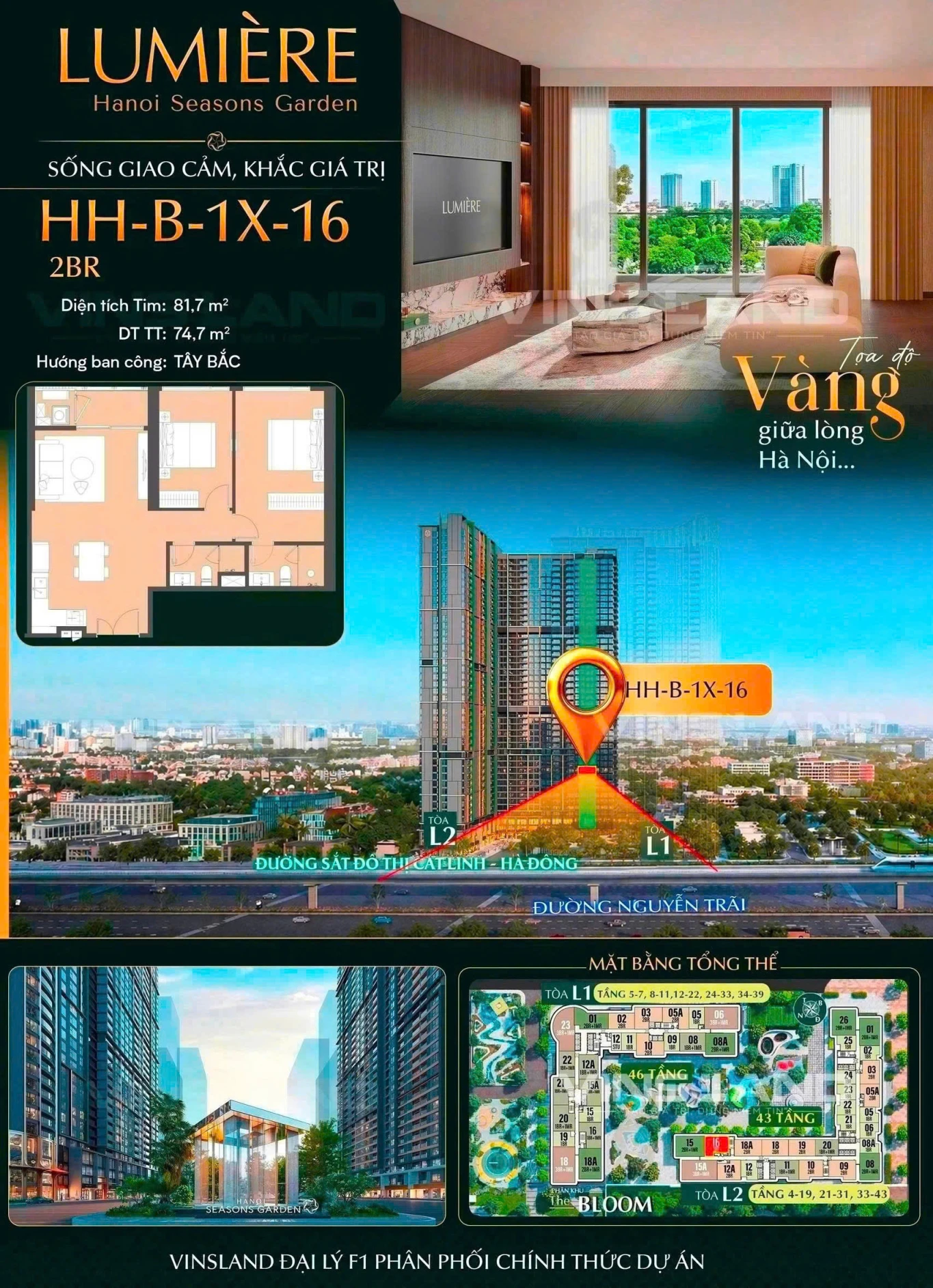 🌿 CĂN 2PN VIEW NỘI KHU TẠI HANOI SEASONS GARDEN CAO XÀ LÁ: LỰA CHỌN TUYỆT VỜI CHO TỔ ẤM HẠNH PHÚC🌿