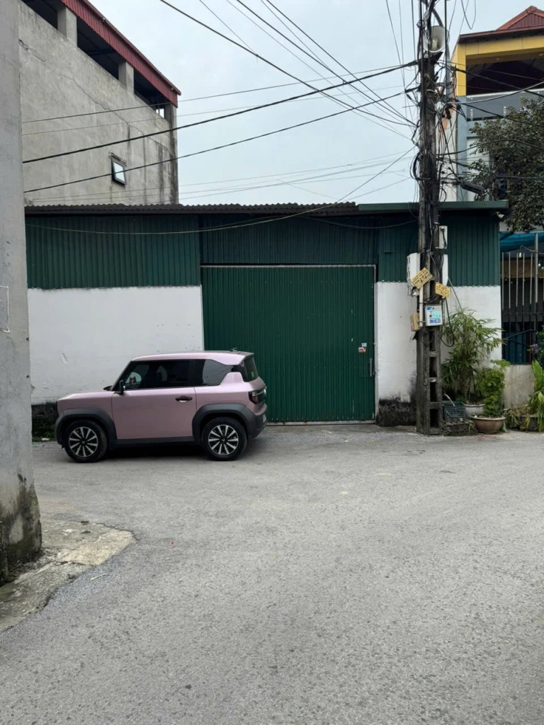 CHO THUÊ KHO XƯỞNG 200m² – MẶT TIỀN 9M – GIÁ CHỈ 7 TRIỆU/THÁNG