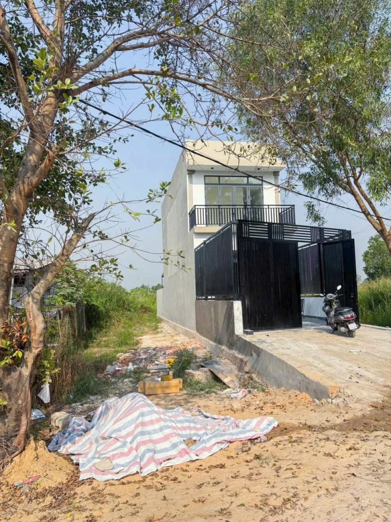 CHÍNH CHỦ BÁN NHÀ MẶT TIỀN KÊNH ĐÁ HÀNG – BÌNH MỸ, CỦ CHI