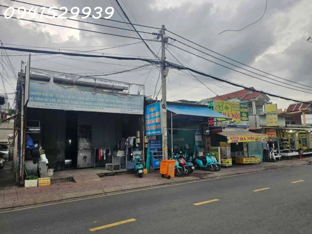 BÁN ĐẤT MẶT TIỀN ĐƯỜNG GÒ DƯA 93,1M2 NGANG 4M GIÁ 13TY
