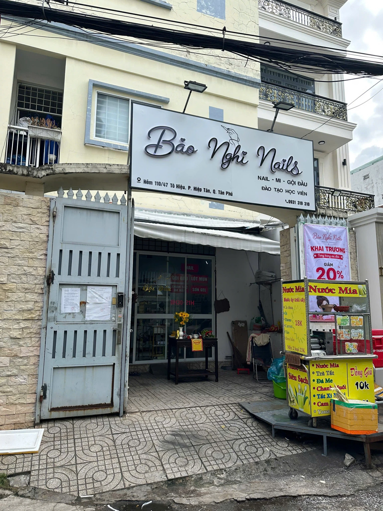 SANG NHUỢNG TIỆM NAIL TÂM HUYẾT – QUẬN TÂN PHÚ, TP HCM