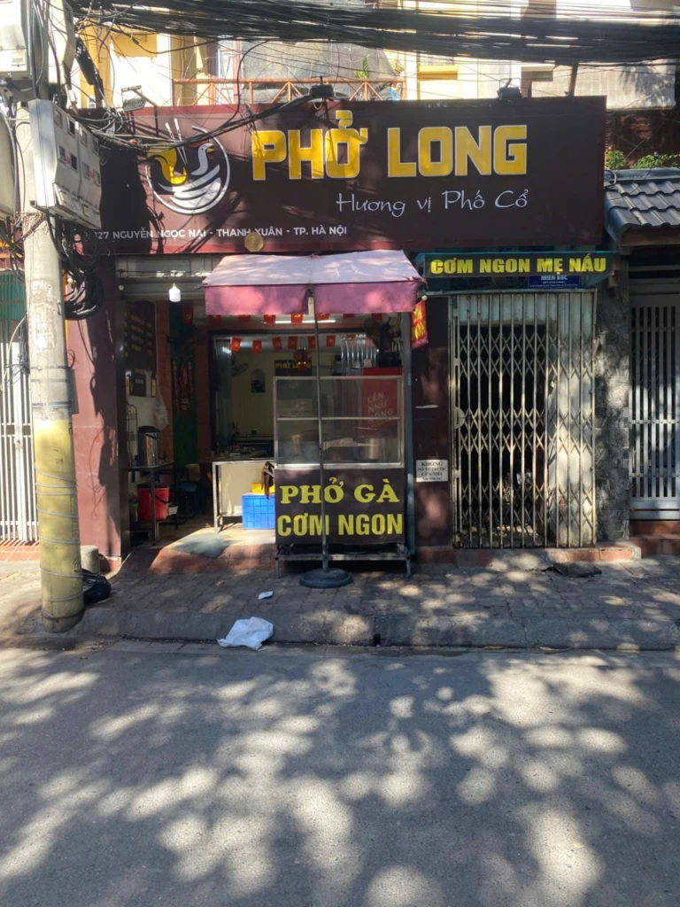 SANG NHƯỢNG QUÁN CƠM - PHỞ ĐANG KINH DOANH ĐÔNG KHÁCH – THANH XUÂN, HÀ NỘI