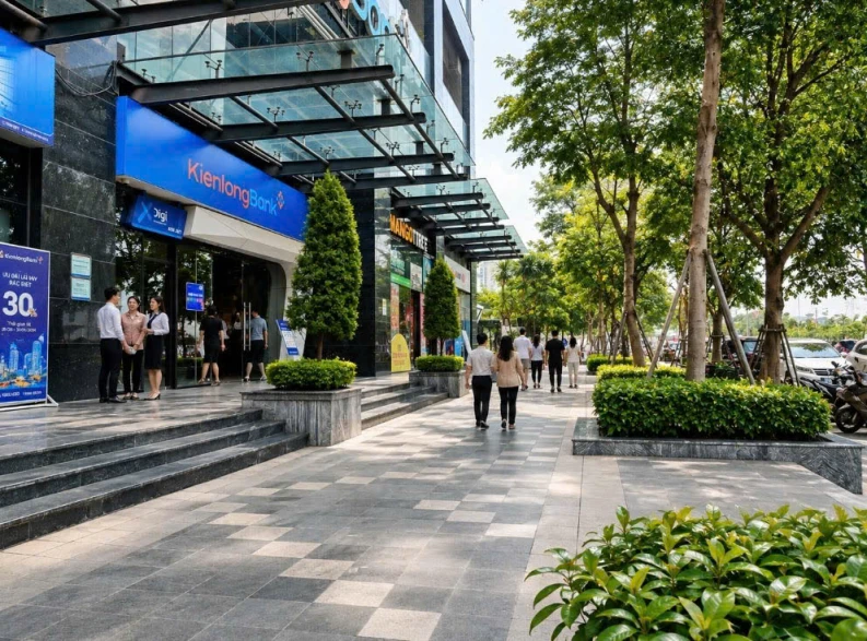 Bán shop đế Sunshine City  Đường 30m  Sẵn HĐ thuê  Giá 16,3 tỷ.