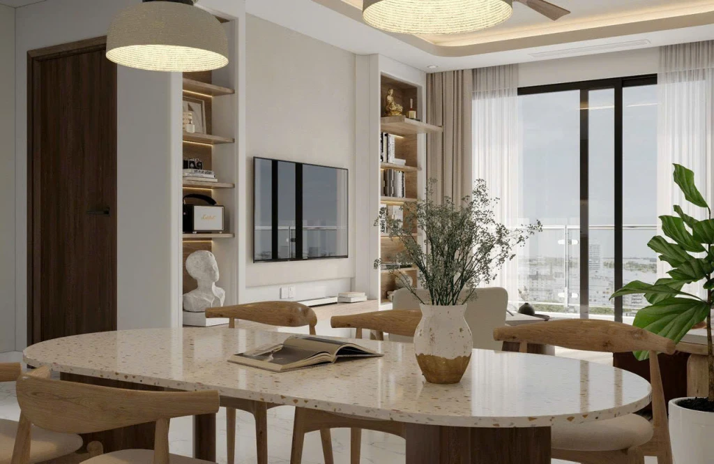 Cho thuê căn hộ 2 phòng ngủ Sunshine City 80m² – Tòa S2 – Full đồ – 17,5 triệu/tháng
