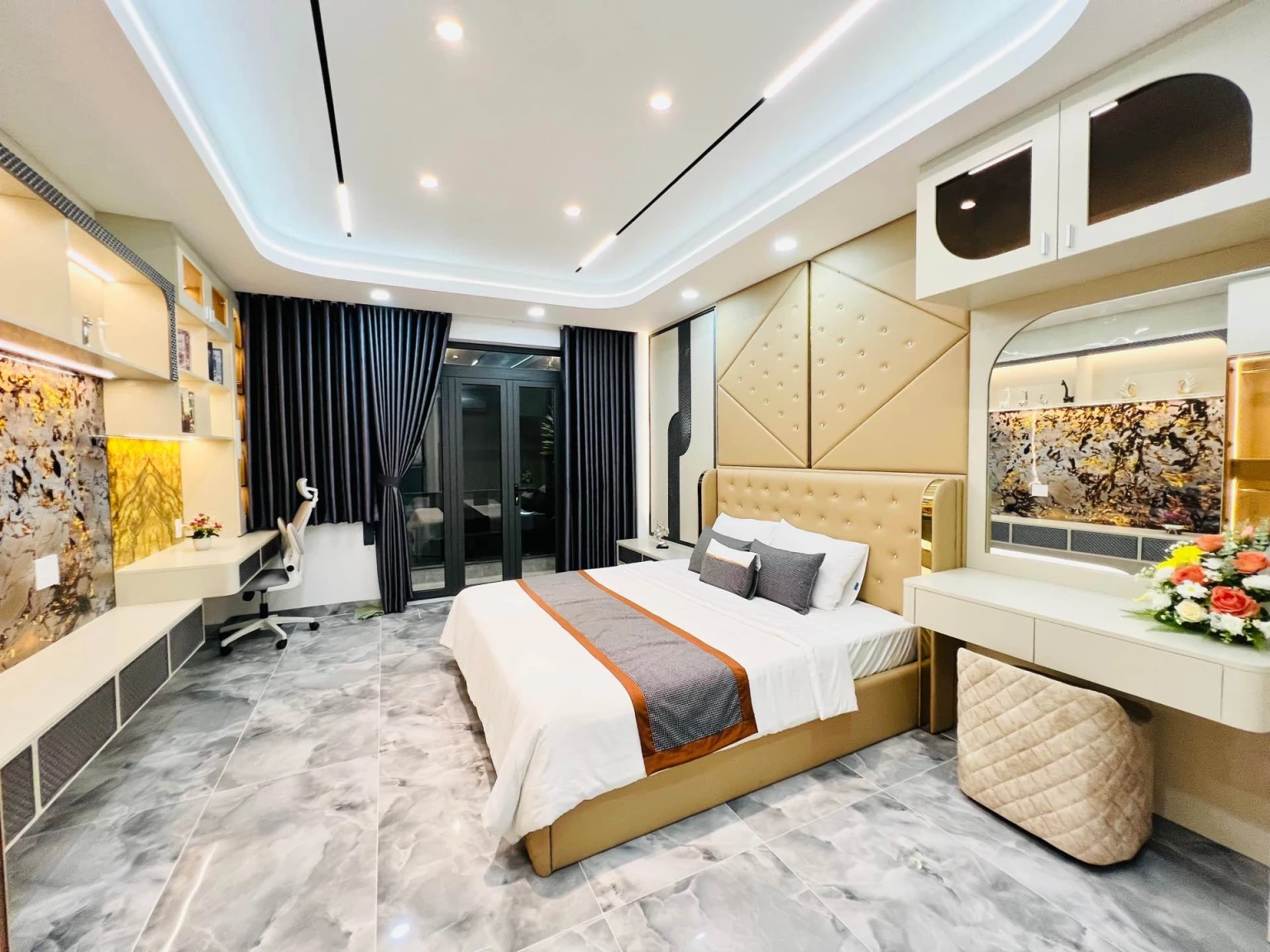 9.5 TỶ – NHÀ MỚI TINH 6 TẦNG HẼM XE HƠI PHONG CÁCH HIỆN ĐẠI – CÓ THANG MÁY FULL NỘI THẤT – GẦN CÔNG VIÊN LÀNG HOA