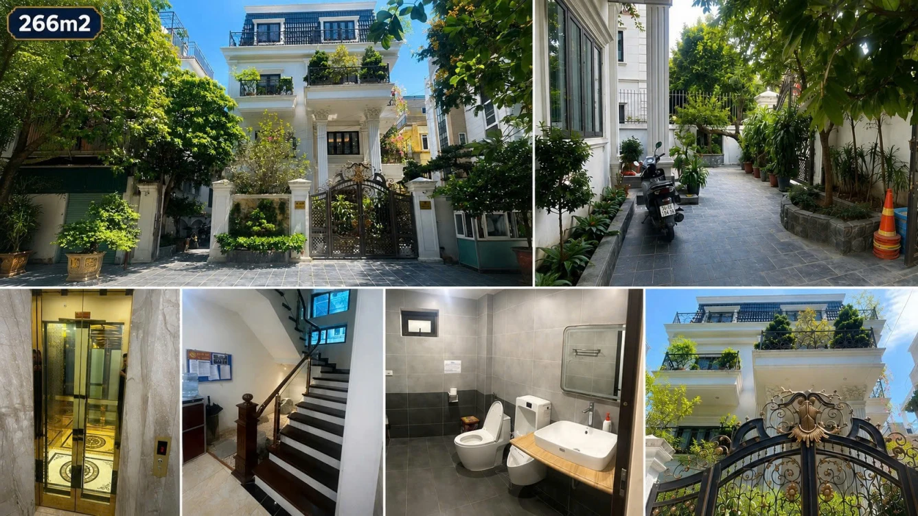 CHO THUÊ BIỆT 2 CĂN THỰ ĐẲNG CẤP MẶT ĐƯỜNG TRẦN THỦ ĐỘ – HOÀNG MAI, HÀ NỘI