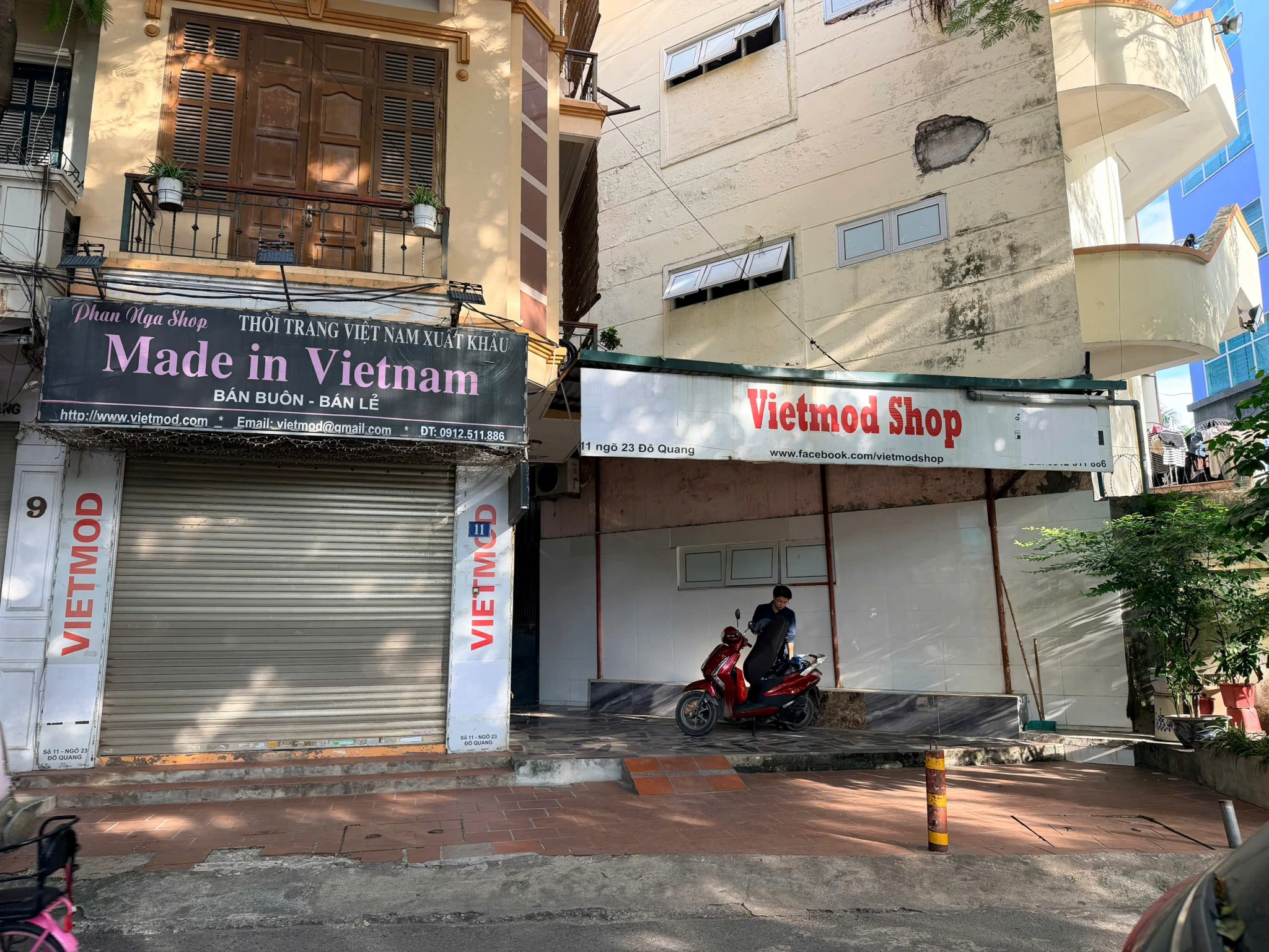 CHO THUÊ MẶT BẰNG KINH DOANH MẶT NGÕ ĐỖ QUANG, TRUNG HÒA, CẦU GIẤY, HÀ NỘI -  CÁCH TRẦN DUY HƯNG CHỈ 200M